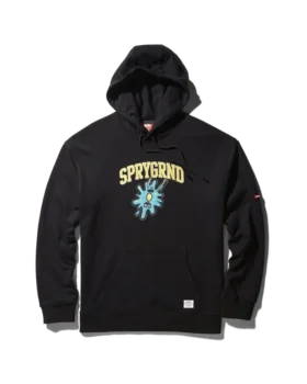 SPONGEBOB SPLAT HOODIE (BLACK)