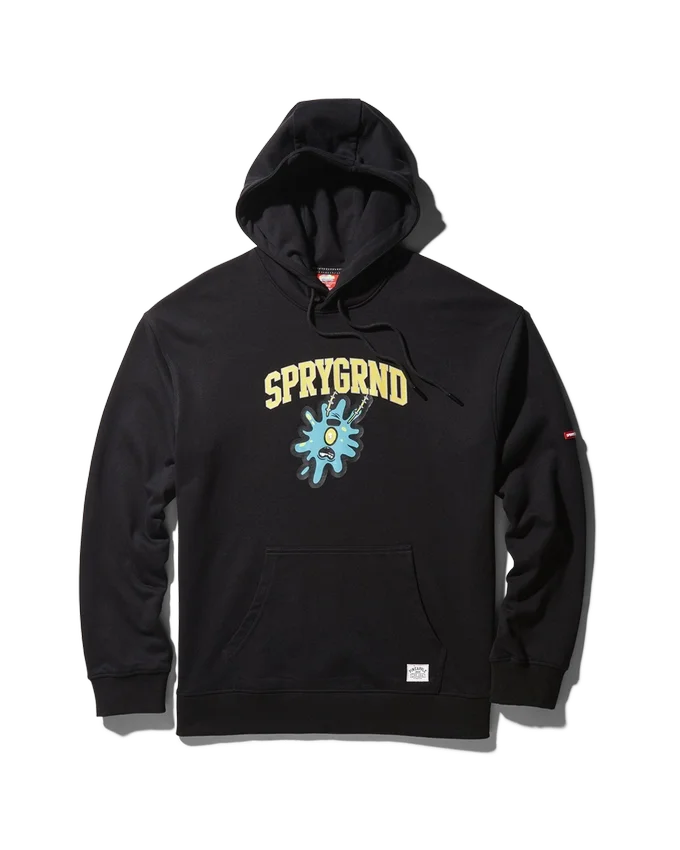 SPONGEBOB SPLAT HOODIE (BLACK)