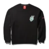 SPONGEBOB SPLAT PULLOVER SWEATER (BLACK)