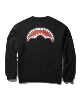 SPONGEBOB SPLAT PULLOVER SWEATER (BLACK)