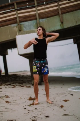 SPONGEBOB TOKYO BUBBLE SWIM SHORTS