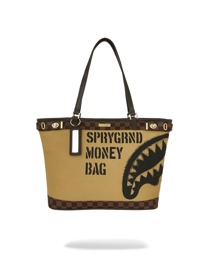 SPRAYGROUND MONEY BAG TOTE