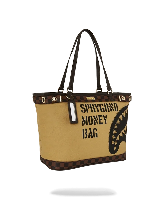 SPRAYGROUND MONEY BAG TOTE