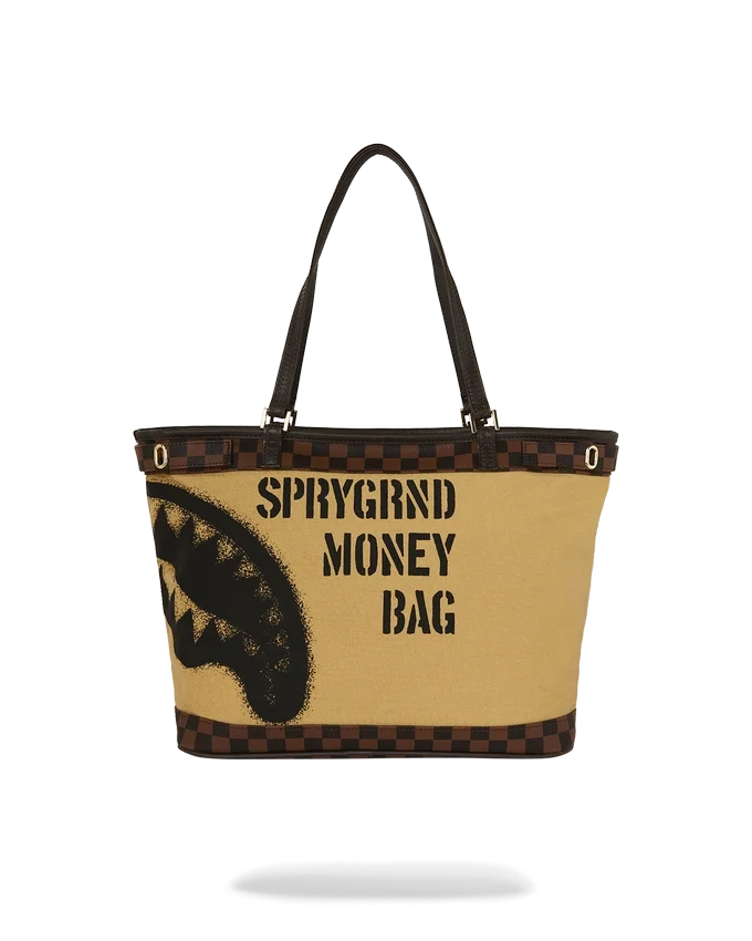 SPRAYGROUND MONEY BAG TOTE