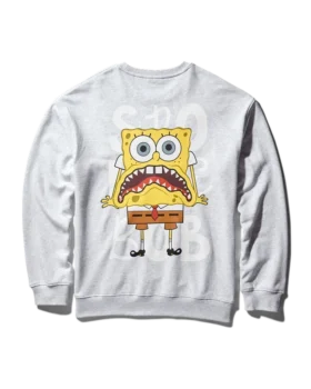 SPRAYGROUND PULLOVER CREW NECK SWEATSHIRT (LT GREY)