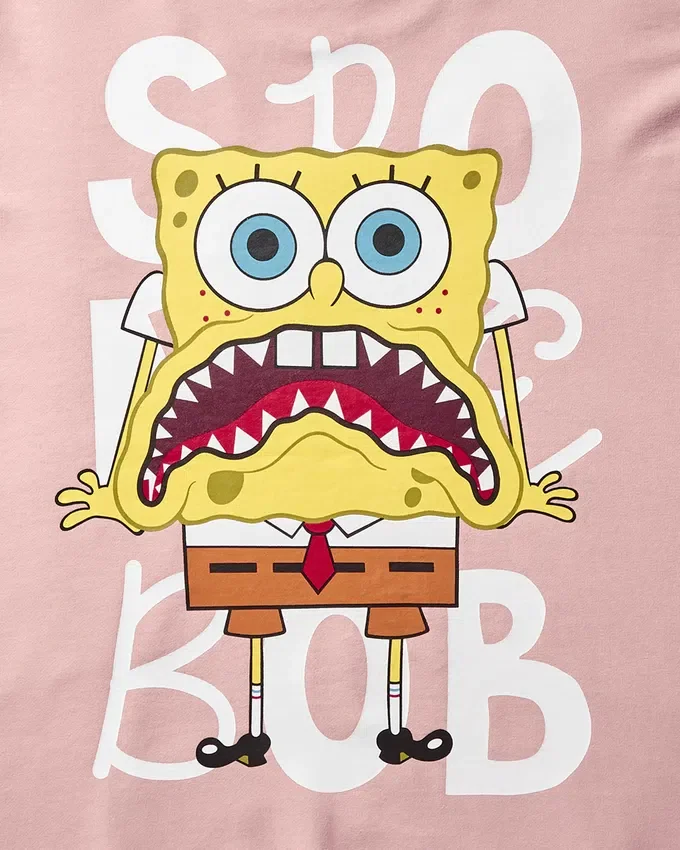 SPRAYGROUND PULLOVER CREW NECK SWEATSHIRT (PINK)