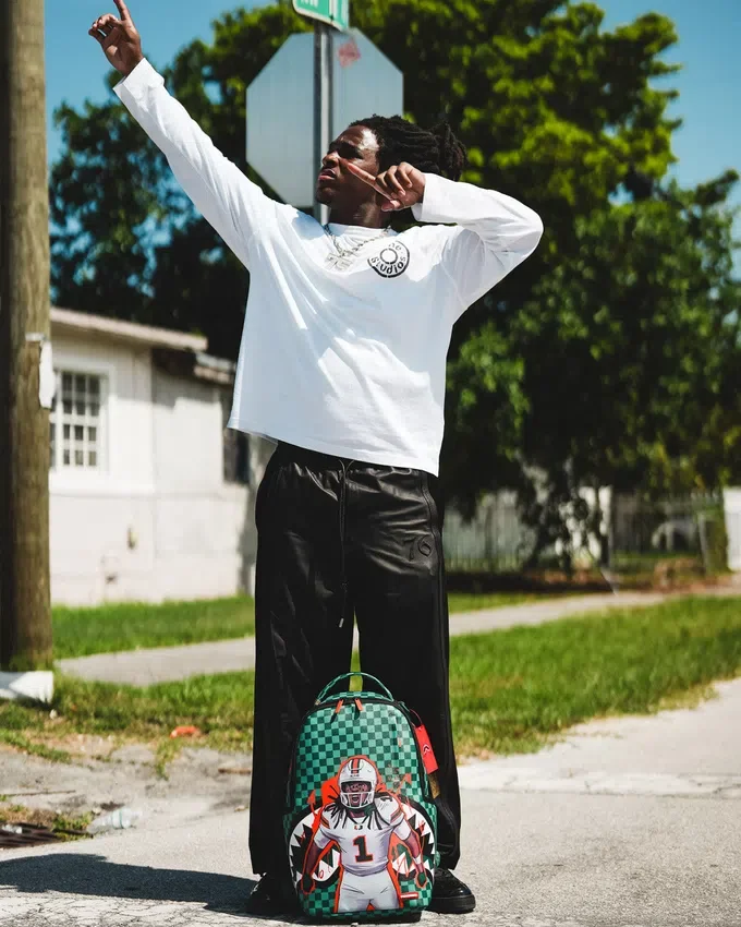 SPRAYGROUND X MALACHI TONEY BACKPACK