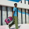 SQUID GAME COLLAB FRONT MAN & PINK GUARD SHARKS BACKPACK
