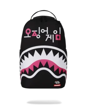 SQUID GAME COLLAB LOGO LOCKUP BACKPACK