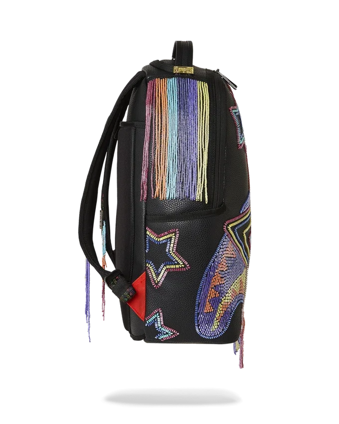 STAR RACER A.I.7 SANDFLOWER COLLAB BEADED BACKPACK