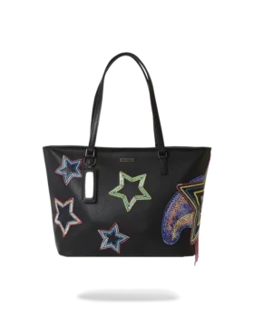 STAR RACER A.I.7 SANDFLOWER COLLAB BEADED TOTE