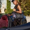 STAR RACER A.I.7 SANDFLOWER COLLAB BEADED TOTE