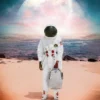 STEP INTO THE FUTURE - NASA COLLAB MOON SHARK 3D MOLDED