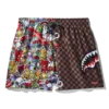 STICKER CREW SWIM SHORTS