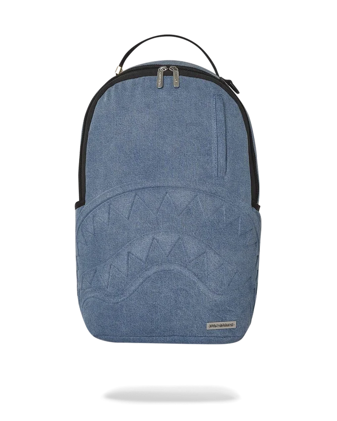 STONE WASH 3D SHARK BACKPACK