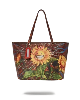 SUNFLOWER GRIN RON ENGLISH COLLAB TOTE