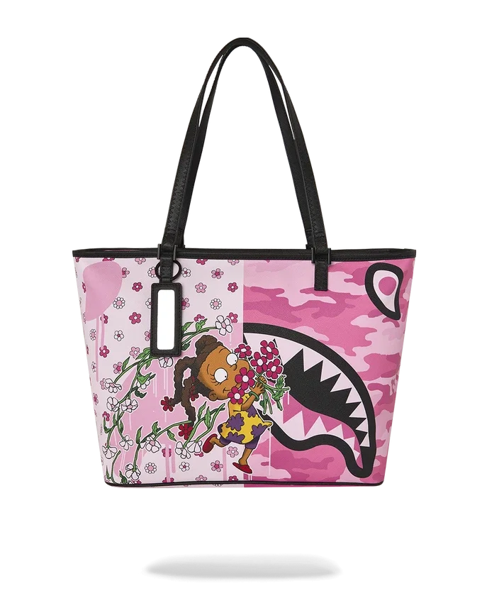 SUSIE RUGRATS FLOWERS TOTE
