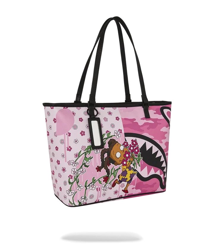 SUSIE RUGRATS FLOWERS TOTE