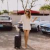 THE GOLDEN FANG SHARK CARRY-ON LUGGAGE
