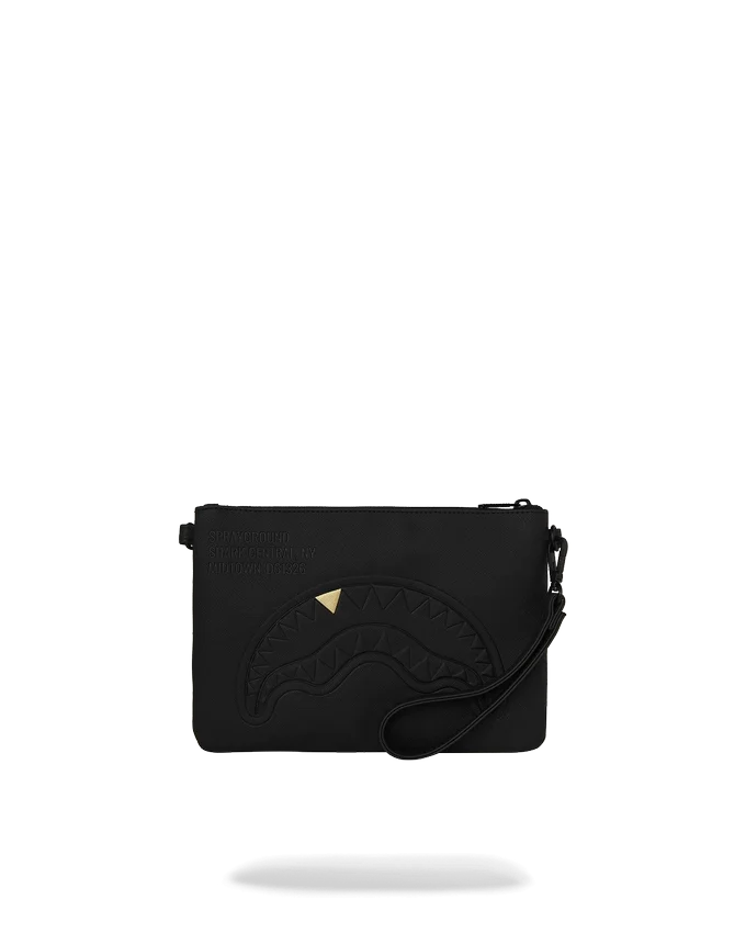 THE GOLDEN FANG SHARK CROSSOVER CLUTCH