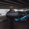 THE GOLDEN FANG SHARK DUFFLE