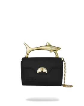 THE GOLDEN FANG SHARK HANDBAG