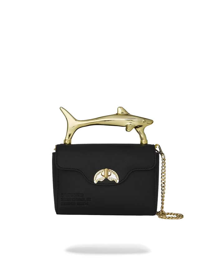 THE GOLDEN FANG SHARK HANDBAG