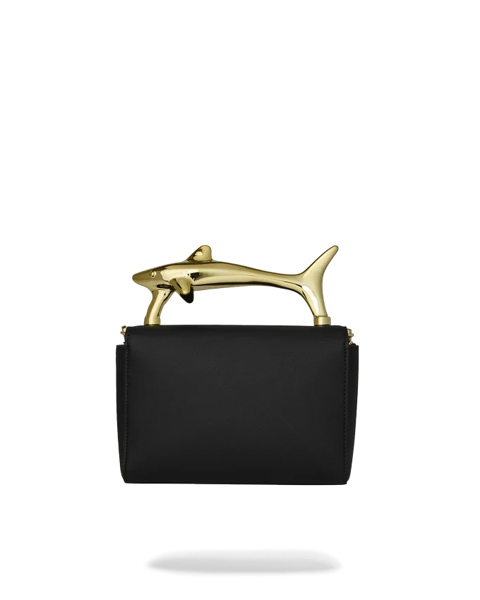 THE GOLDEN FANG SHARK HANDBAG