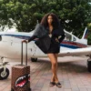THE HIDEOUT HARD SHELL CARRY-ON LUGGAGE