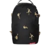 THE LOST IN SPACE BACKPACK (10 3D GOLD METAL ASTRONAUTS)