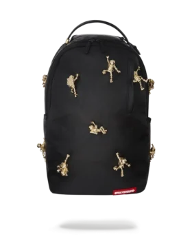 THE LOST IN SPACE BACKPACK (10 3D GOLD METAL ASTRONAUTS)