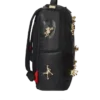 THE LOST IN SPACE BACKPACK (10 3D GOLD METAL ASTRONAUTS)