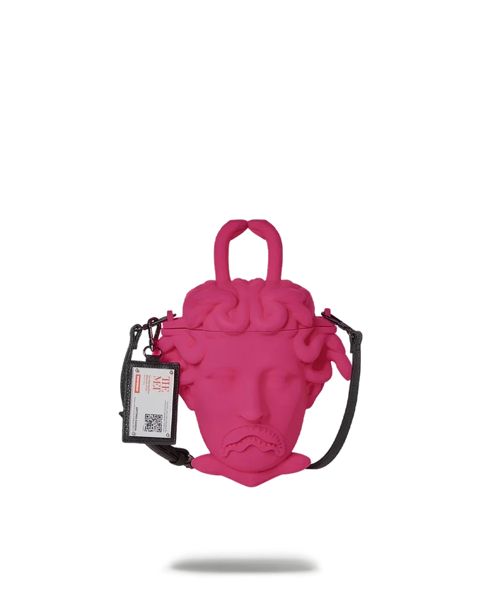 THE MET CANOVA MEDUSA HANDBAG (PINK)