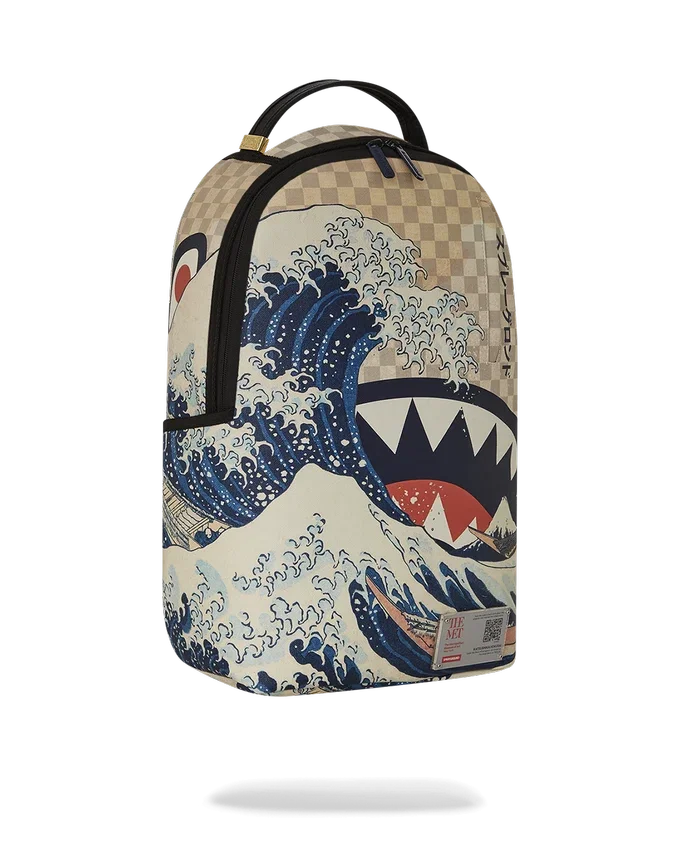 THE MET HOKUSAI GREAT WAVE BACKPACK