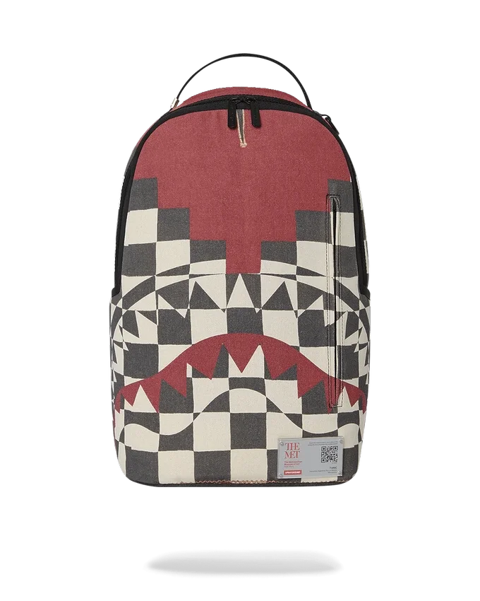 THE MET INCA CHECKERBOARD BACKPACK