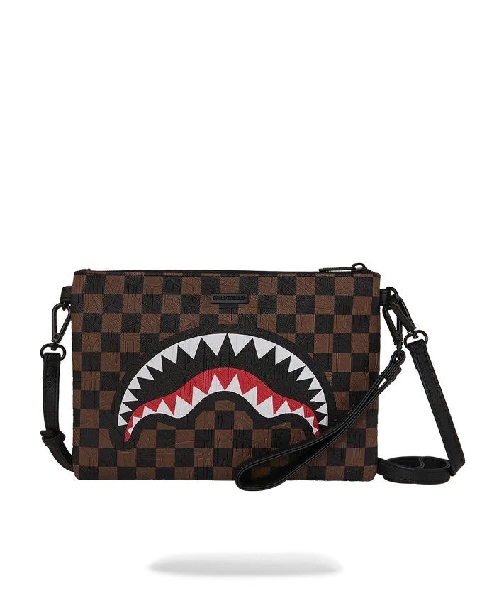 THE PRIVATE JET SHARK CLUB CROSSOVER CLUTCH