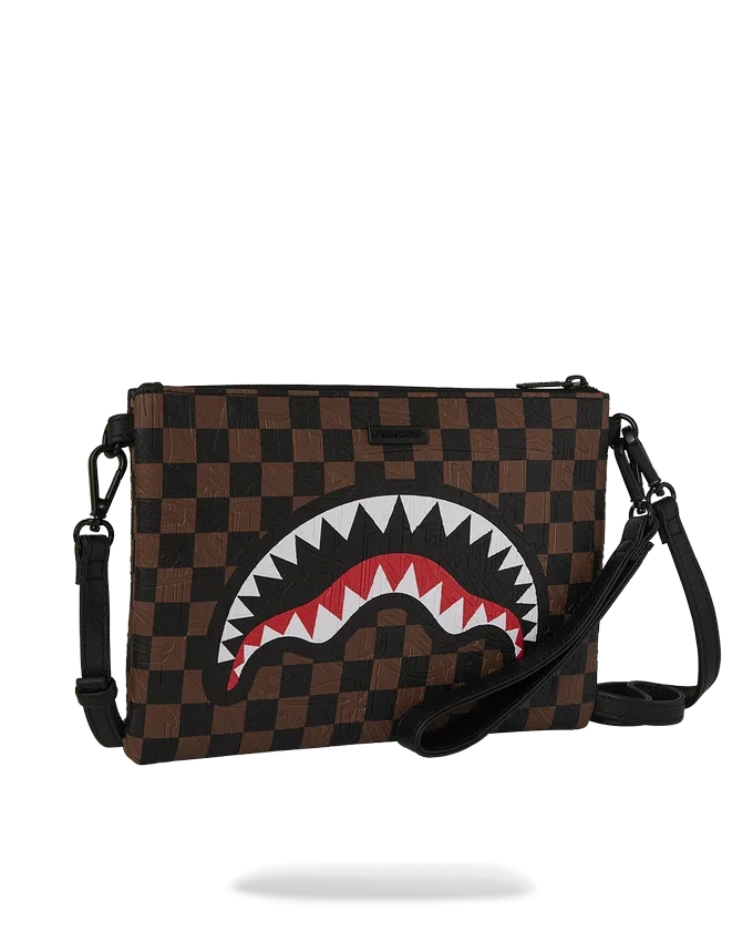 THE PRIVATE JET SHARK CLUB CROSSOVER CLUTCH