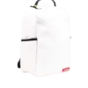 THE SPRAYGROUND DIY WHITE BACKPACK (VEGAN LEATHER & INNER MONEY LINING) & MARKERS INCLUDED