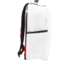THE SPRAYGROUND DIY WHITE BACKPACK (VEGAN LEATHER & INNER MONEY LINING) & MARKERS INCLUDED
