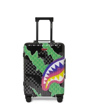 THE WILD ONE SHARKNAUTICS HARDSHELL CARRY-ON LUGGAGE