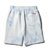 TIE DYE KNIT SHORTS (BLUE)