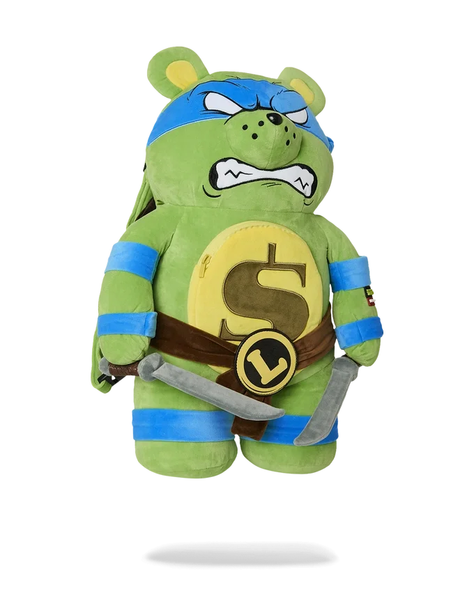 TMNT LEONARDO MONEYBEAR BACKPACK