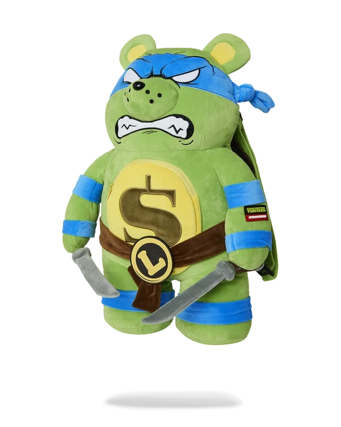 TMNT LEONARDO MONEYBEAR BACKPACK