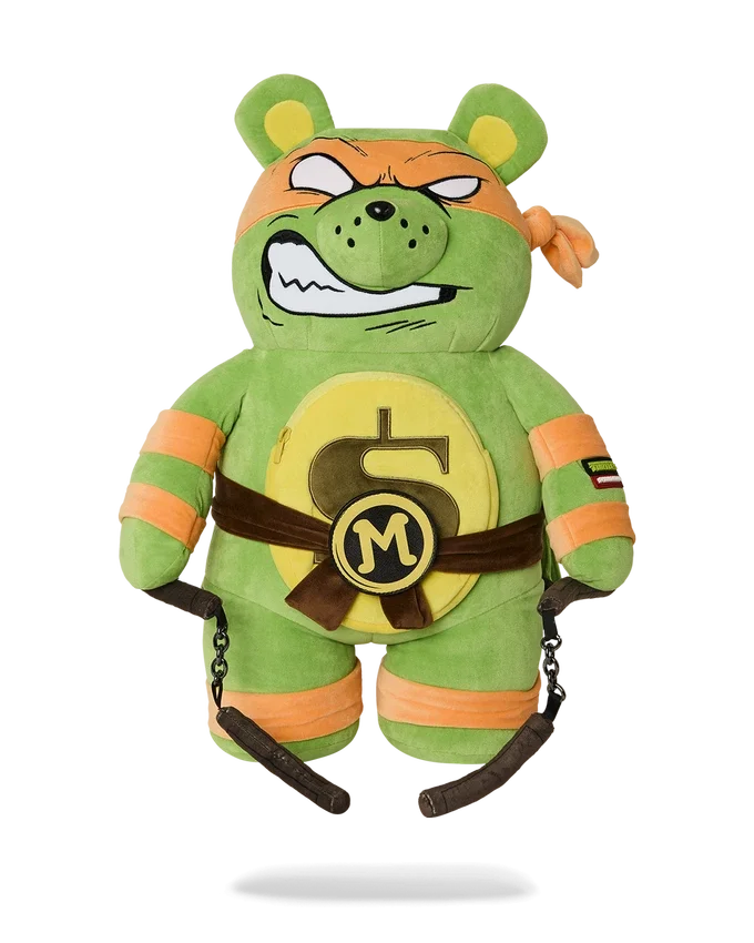 TMNT MICHAELANGELO MONEYBEAR BACKPACK