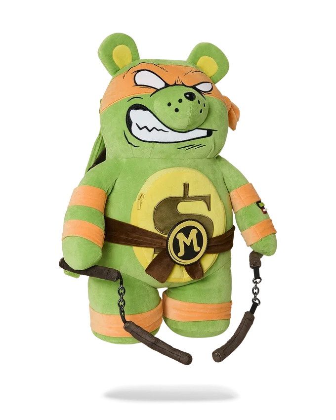 TMNT MICHAELANGELO MONEYBEAR BACKPACK