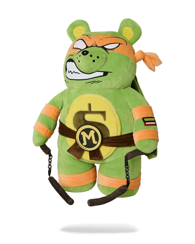 TMNT MICHAELANGELO MONEYBEAR BACKPACK