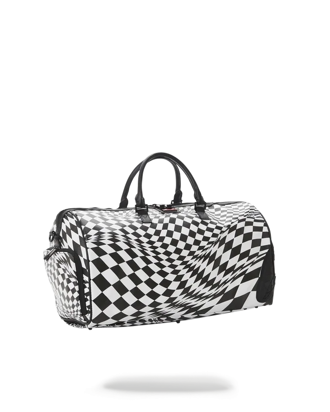 TRIPPY CHECK DUFFLE