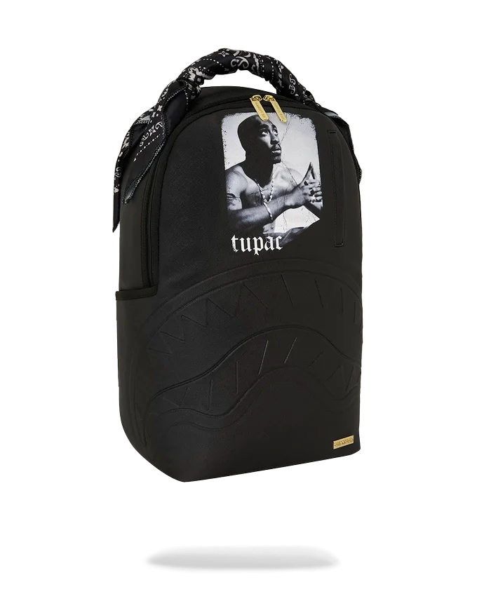 TUPAC POETRY - BANDANA HANDLE BACKPACK