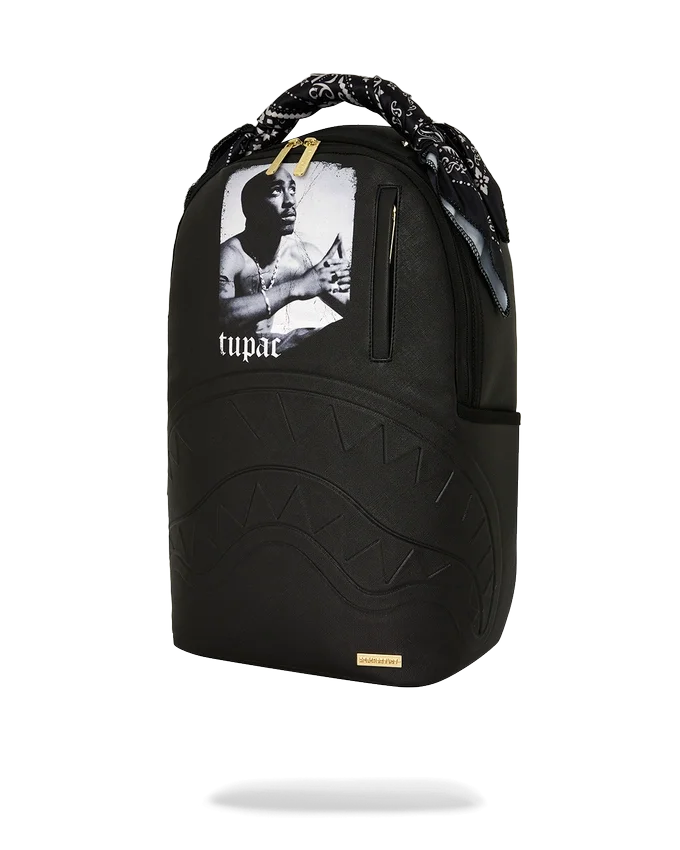 TUPAC POETRY - BANDANA HANDLE BACKPACK