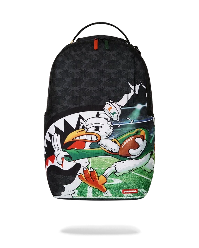 UNIVERSITY OF MIAMI TOUCHDOWN BACKPACK